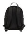 Lola California Star Medium Traditional Classic Backpack with Zipped Front Pocket and 2 Side Pockets Mondo Black