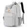 ZORFIN 26L Backpack for College and Travel Water Resistant Bookbag Grey