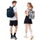 ZORFIN 26L Backpack for College and Travel Water Resistant Bookbag Steel blue
