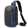 BANGE Mens Sling Bag Large Shoulder Bag for Men Waterproof Crossbody Bag Men with Separated Pad Compartment