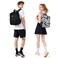 ZORFIN 26L Backpack for College and Travel Water Resistant Bookbag Butterfly Black