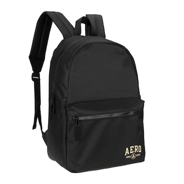 AEROPOSTALE Wellington Unisex Backpack Aero Mens and Womens Bag for Everyday Use Black