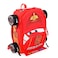 Disney Cars Mini Backpack for Kids Bundle with 14 Lightning McQueen Backpack with Water Bottle Stickers More 3D Lightning McQueen Travel Bag Set for Girls Boys
