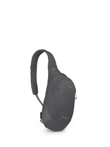 Osprey Daylite Shoulder Sling Bag Compact Crossbody Sling Backpack for Everyday Carry Festivals and Travel Lightweight Comfortable Fit Tunnel Vision Grey