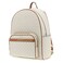 Michael Kors Bex Large MultiFunctional Backpack GoldTone HardwareVanillaAcorn