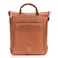 Cole Haan Womens Grand Ambition Small Convertible Luxe Backpack New British Tan