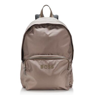 BOSS Catch Nylon Tonal Logo Backback teak green One Size