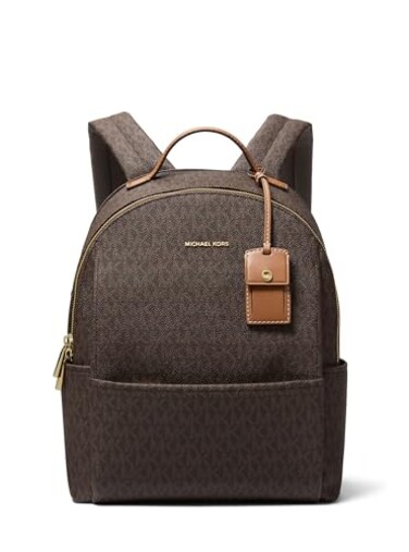 Michael Kors Sable Medium Backpack GoldTone HardwareBrownAcorn