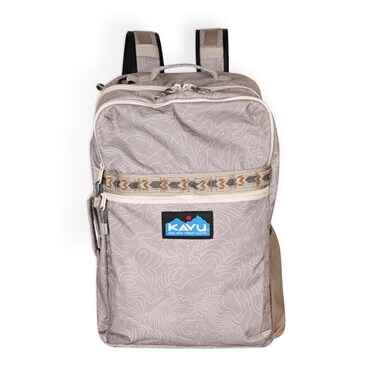 KAVU Hauler Hills Travel BackpackTaupe Topo