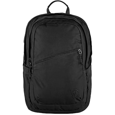 Fj&Atilde;&curren;llr&Atilde;&curren;ven Fjllrven Raven 28 Backpack MultiPocket Organization Padded Support Durable Fabric Commuting Travel BlackBlack