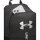 Under Armour Unisex Hustle Sport 60 Backpack 001 BlackBlackMetallic Silver One Size Fits Most