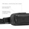 Travelpro Altitude Sling 2L Water Resistant Work Business Men and Women Jet Black
