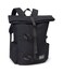 Fj&Atilde;&curren;llr&Atilde;&curren;ven Fjllrven Vardag Foldsack 25 Backpack Durable Fabric RollTop Closure Classic Design School Travel Coal Black One Size