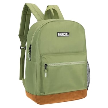 AEROPOSTALE Upgraded Fieldtrip Unisex Backpack AE Mens and Womens Bag for Everyday Use Sage
