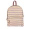 Roxy Womens Sugar Baby Backpack Travel Vacation Work Everyday Carry 16L Capacity Banana Stripe
