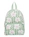 Roxy Womens Always Core Backpack Travel Everyday Carry Beach Polyester 8L Capacity Basil Party Waves