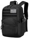 Wotony Military Tactical Backpack for Men Army 3 Days Assault Pack Bag with Molle System for Outdoor Adventures Black 25L
