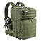 LHI Military Tactical Backpack for Men and Women 45L Army 3 Days Assault Pack Bag Large Rucksack with Molle System Green