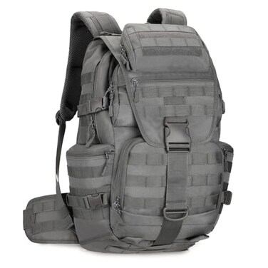 KXBUNQD 50L Military Tactical Backpack Hiking Waterproof Backpack Large Military Pack 3 Day Assault Pack Molle Bag Rucksack
