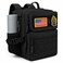 flipfit 9L Mini Tactical Backpack Small Military Gym Bag for Men Women Molle Daypack Camping Backpack with Patch Black