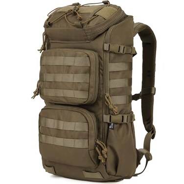 Mardingtop Tactical Backpacks Molle Hiking daypacks for Motorcycle Camping Hiking Military Traveling25L Backpack