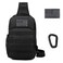 Valinov Tactical Shoulder BagMolle Shoulder BackpacksMilitary Sling Daypack Backpack with USB Charging port 1 Pack Black