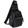 Qcute Tactical Backpack Waterproof Military Crossbody Molle Sling Shoulder Backpack Chest Bag for Outdoor Every Day Carry Black