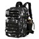 Lovelinks21 25L Tactical Backpack for Men and Women Military Backpack Small Assault Pack Molle Backpack Bug Out Bag Travel Rucksack Daypack Black Lightning
