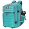 Lovelinks21 25L Tactical Military Backpack Small Travel Rucksack for Men and Women Assault Pack Bug Out Bag Molle Daypack Gym Backpack with Bottle Holder Neon Teal