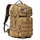 REEBOW GEAR Military Tactical Backpack 3 Day Assault Pack Army Molle Bag Backpacks Rucksack 35L Tan