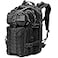 Tru Salute 45L Military Black Tactical Backpack Large Army 3 Day Pack Molle Bug out Bag Rucksack Backpack Military Black