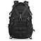 aiGear Tactical Backpack for Men 25L Military Backpack 3Day Bug Out Bag for Camping Hiking Hunting with Molle System Army Daypack 25L Black