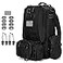 CALUOMATT Large Military Tactical Backpack for Men 4050L Backpacks for Women Bug out Bag Army 3 Days Assault Pack Bags Rucksack with Molle System Black