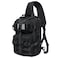 Lemubeane Tactical Sling Bag Backpack Military Rover Shoulder Sling Pack EDC Molle Range Bag Crossbody Chest Pack Black