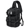 Lemubeane Tactical Sling Bag Backpack Military Rover Shoulder Sling Pack EDC Molle Range Bag Crossbody Chest Pack Black