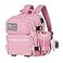 Boomistry 15L Mini Tactical Backpack Small Tactical Backpack for Women Military Backpack for Gym Hiking Daily Pink15L