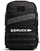 GORUCK Rucker 40 20L Black with White Embroidery Purpose Built Rucking Backpack Military Weight Training Rucksack wRuck Plate Pocket and Extra Padded Straps