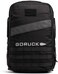 GORUCK Rucker 40 20L Black with White Embroidery Purpose Built Rucking Backpack Military Weight Training Rucksack wRuck Plate Pocket and Extra Padded Straps