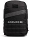 GORUCK Rucker 40 20L Black with White Embroidery Purpose Built Rucking Backpack Military Weight Training Rucksack wRuck Plate Pocket and Extra Padded Straps