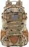 LIMHOO Tactical Backpack for Men Military Molle Bag Hiking Day Pack 27L Army Waterproof EDC Rucksack with USA Flag Patch Cp Camo 2