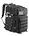 CtopxCone 45L Military Tactical Backpacks For Men Camping Hiking Trekking Daypack With Removable Water Bottle Pouch Bug Out Bag Lage MOLLE 3 Day Assault Pack Balck Army Pack