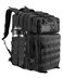 CtopxCone 45L Military Tactical Backpacks For Men Camping Hiking Trekking Daypack With Removable Water Bottle Pouch Bug Out Bag Lage MOLLE 3 Day Assault Pack Balck Army Pack
