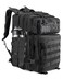 CtopxCone 45L Military Tactical Backpacks For Men Camping Hiking Trekking Daypack With Removable Water Bottle Pouch Bug Out Bag Lage MOLLE 3 Day Assault Pack Balck Army Pack