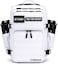 WOLFpak 35L Tactical Gym Backpack Polar White Durable 1000D Waterproof Oxford Material with MOLLE Webbing Laptop Pocket Dual Cup Holders Durable FitnessTravelMilitary Daypack