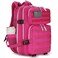 Lovelinks21 45L Tactical Assault Backpack 3 day assault pack with Molle Waterproof backpack Rucksack for Tactical Backpacks Rose Red