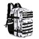 Lovelinks21 45L Tactical Assault Backpack 3 day assault pack with Molle Waterproof backpack Rucksack for Tactical Backpacks BlackWhite Camo