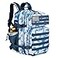 Lovelinks21 45L Tactical Assault Backpack 3 day assault pack with Molle Waterproof backpack Rucksack for Tactical Backpacks Blue coral