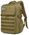 Wotony Military Tactical Backpack for Men Waterproof Daypack 3 Day Assault Pack Molle Bag with Water Bottle Holder Khaki 30L