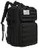 Wotony Military Tactical Backpack for Men Waterproof Daypack 3 Day Assault Pack Molle Bag with Water Bottle Holder Black 35L