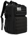 Wotony Military Tactical Backpack for Men Waterproof Daypack 3 Day Assault Pack Molle Bag with Water Bottle Holder Black 35L
